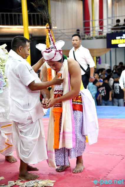 Mukna (Indigenous Game of Manipur) at Ibudhou Chingu Thangjing Lai Haraoba at Moirang  :: 10th May 2026