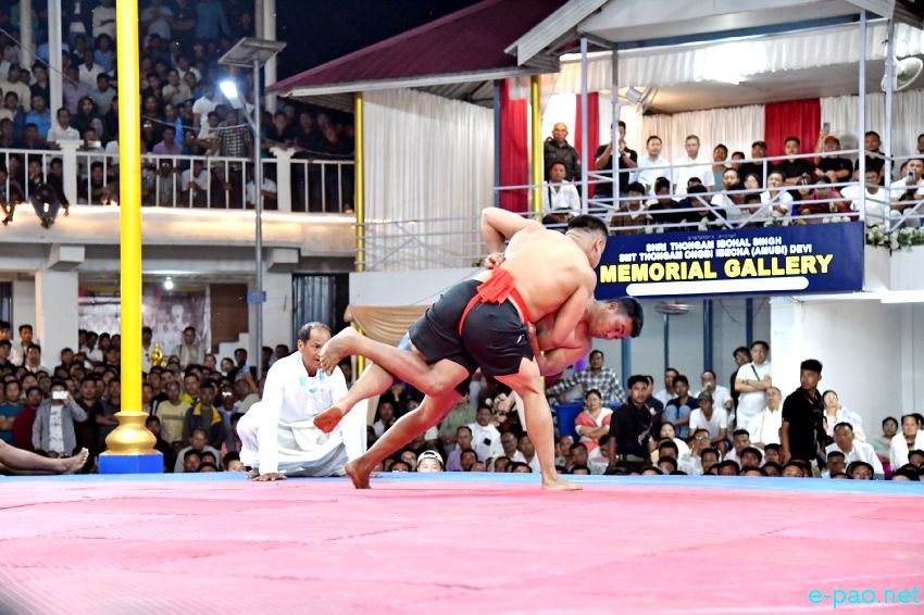 Mukna (Indigenous Game of Manipur) at Ibudhou Chingu Thangjing Lai Haraoba at Moirang  :: 10th May 2026