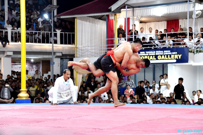 Mukna (Indigenous Game of Manipur) at Ibudhou Chingu Thangjing Lai Haraoba at Moirang  :: 10th May 2026