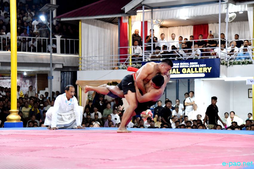 Mukna (Indigenous Game of Manipur) at Ibudhou Chingu Thangjing Lai Haraoba at Moirang  :: 10th May 2026