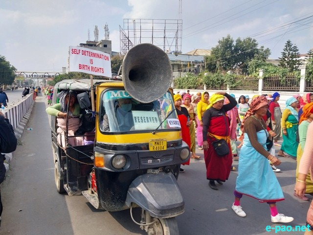 Mega Protest Rally across Imphal, for an end to AFSPA and containment of terrorists :: December 10th 2024