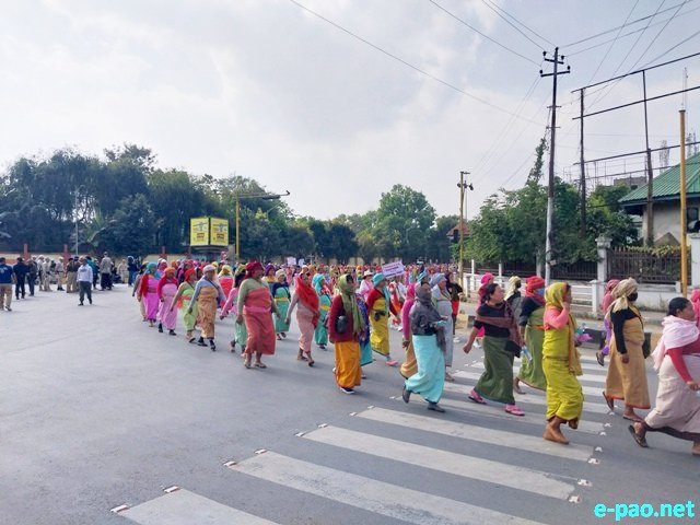 Mega Protest Rally across Imphal, for an end to AFSPA and containment of terrorists :: December 10th 2024