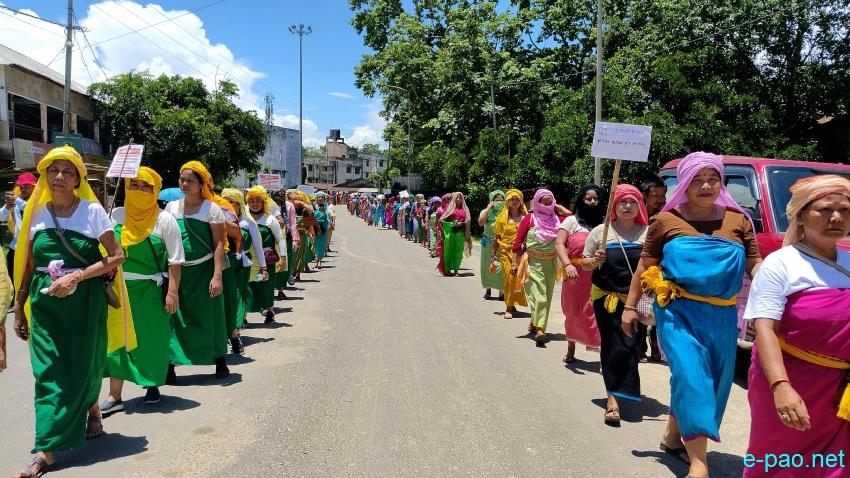 Mass Rally at Jiribam to restore peace in Jiribam :: June 26 2024