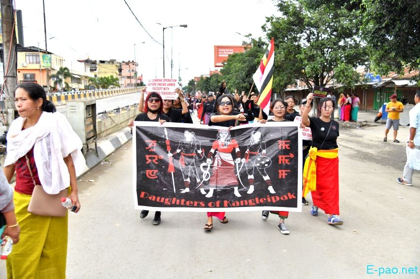 Mass Rally : Manipur Kanba Khongchat from Thangmeiband THAU Ground to Khuman Lampak Main Stadium :: 28th June 2024