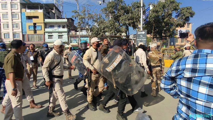 Internally Displaced Persons(IDPs) Protest against Sangai Festival 2025 :: 20th November 2025