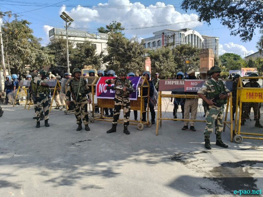 Internally Displaced Persons(IDPs) Protest against Sangai Festival 2025 :: 20th November 2025