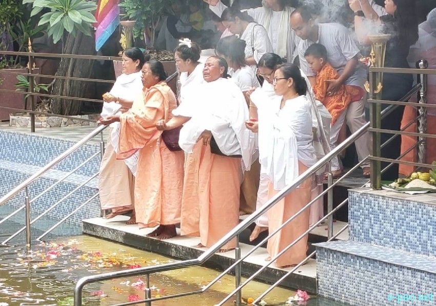 Langban Chara Tamba for 3rd May 2023 martyrs at Lainingthou Sanamahi Temple :: 24th August 2025