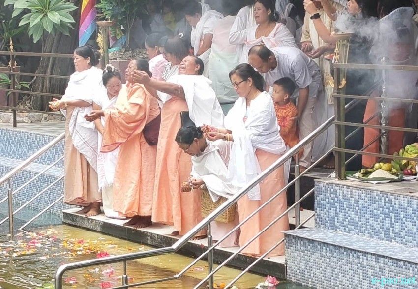 Langban Chara Tamba for 3rd May 2023 martyrs at Lainingthou Sanamahi Temple :: 24th August 2025