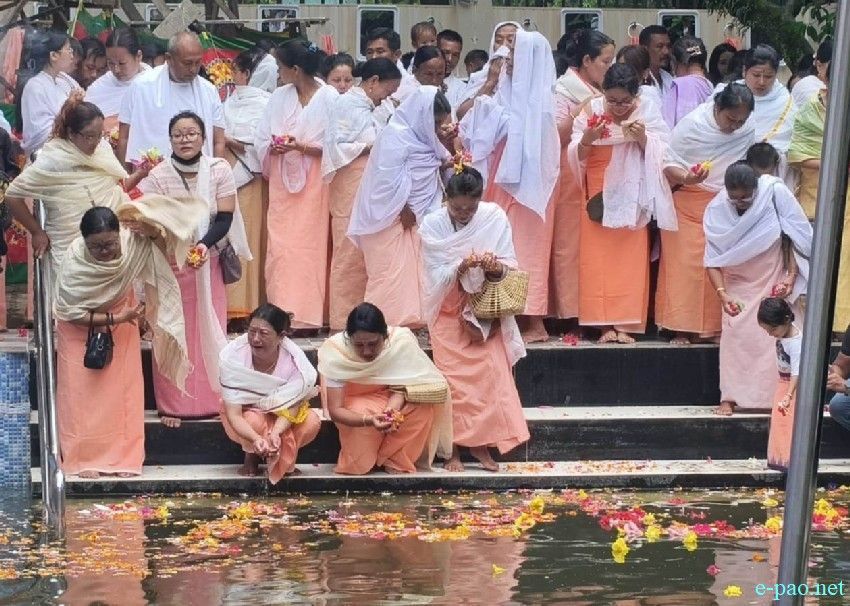 Langban Chara Tamba for 3rd May 2023 martyrs at Lainingthou Sanamahi Temple :: 24th August 2025
