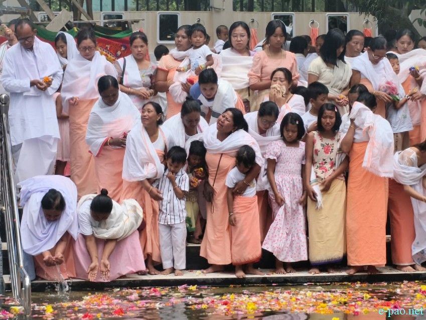 Langban Chara Tamba for 3rd May 2023 martyrs at Lainingthou Sanamahi Temple :: 24th August 2025