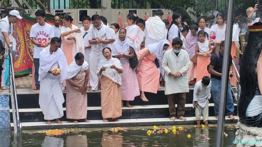 Langban Chara Tamba for 3rd May 2023 martyrs at Lainingthou Sanamahi Temple :: 24th August 2025