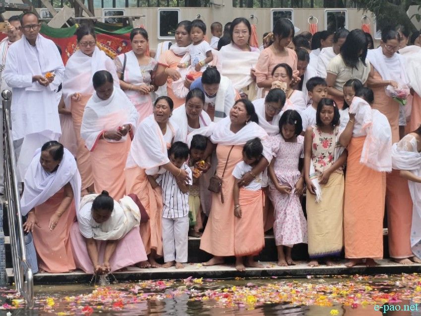 Langban Chara Tamba for 3rd May 2023 martyrs at Lainingthou Sanamahi Temple :: 24th August 2025