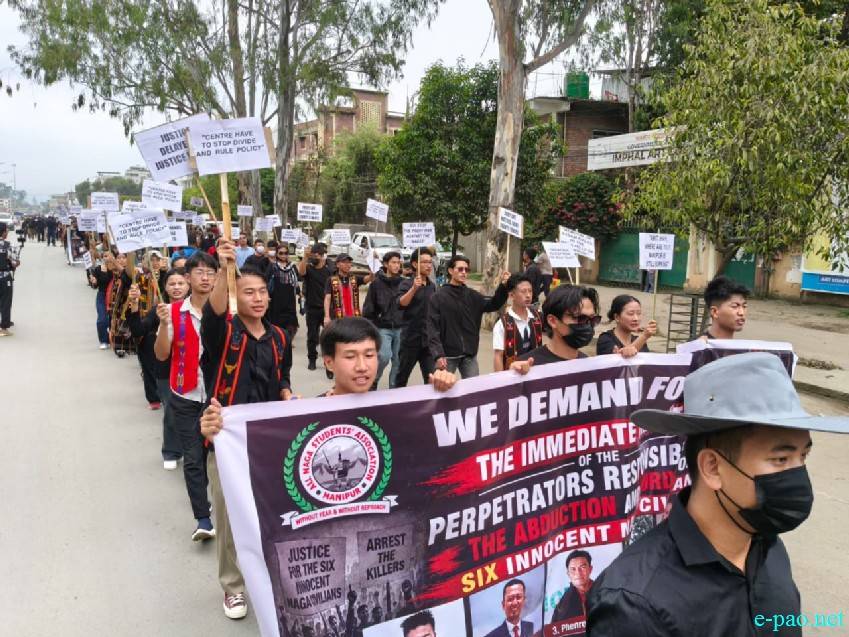 ANSAM Rally demanding justice on killing of 6 innocent Naga :: 20th June 2026