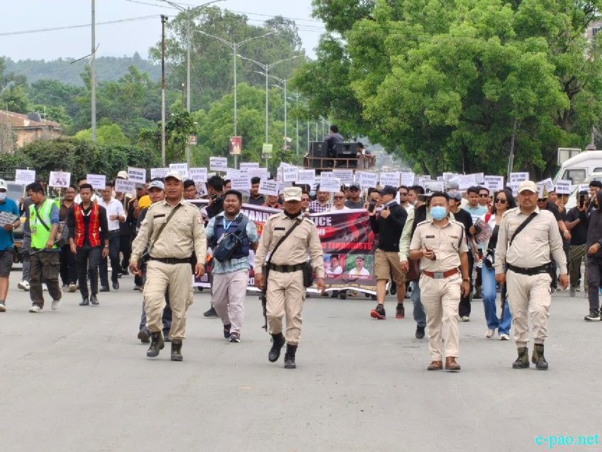 ANSAM Rally demanding justice on killing of 6 innocent Naga :: 20th June 2026