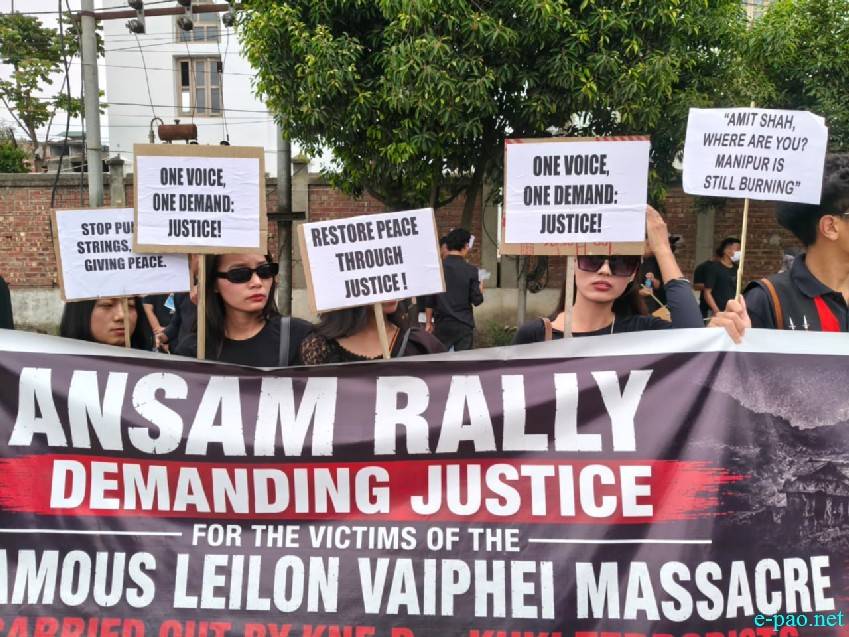 ANSAM Rally demanding justice on killing of 6 innocent Naga :: 20th June 2026