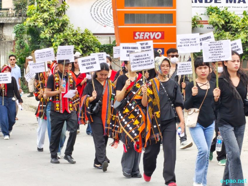 ANSAM Rally demanding justice on killing of 6 innocent Naga :: 20th June 2026