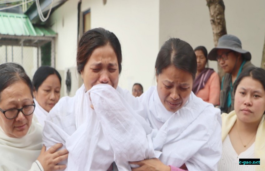 Mortal remains of the two children killed in bomb attack in Tronglaobi laid to rest at Torbung Lamthabung Lampak, Kumbi :: May 02nd 2026