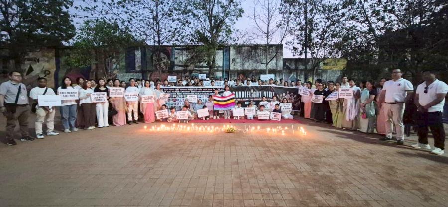 Solidarity Candlelight Vigil held in Bangalore :: May 03 2026
