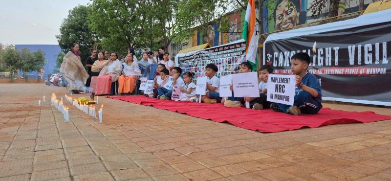 Solidarity Candlelight Vigil held in Bangalore :: May 03 2026