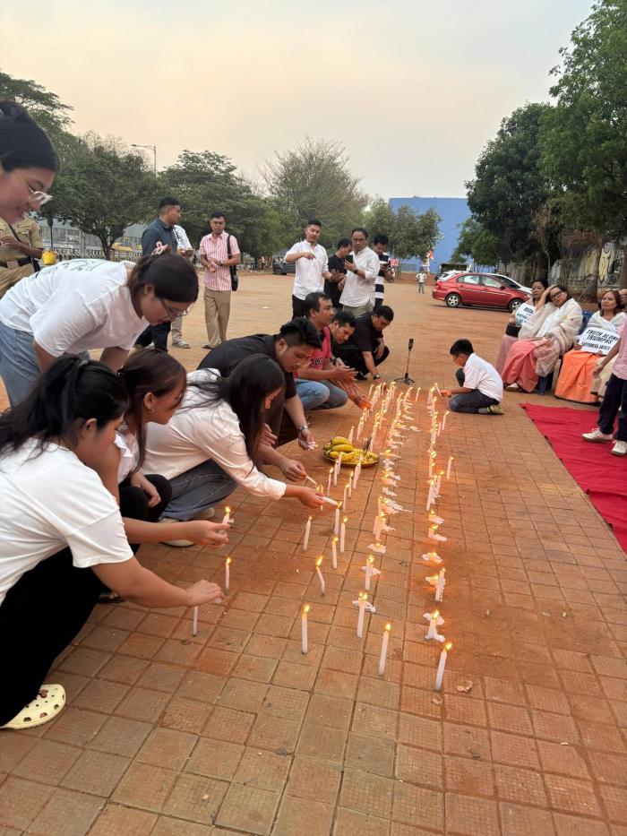 Solidarity Candlelight Vigil held in Bangalore :: May 03 2026