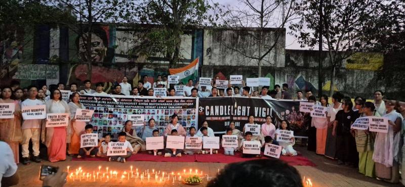 Solidarity Candlelight Vigil held in Bangalore :: May 03 2026