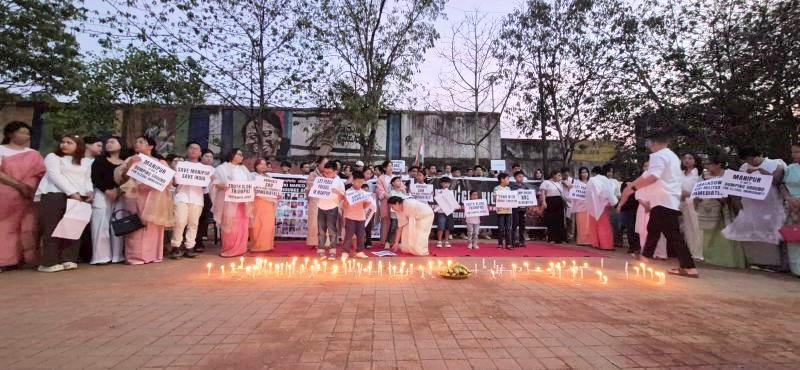 Solidarity Candlelight Vigil held in Bangalore :: May 03 2026