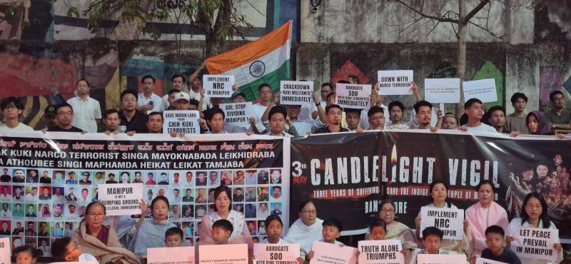 Solidarity Candlelight Vigil held in Bangalore :: May 03 2026