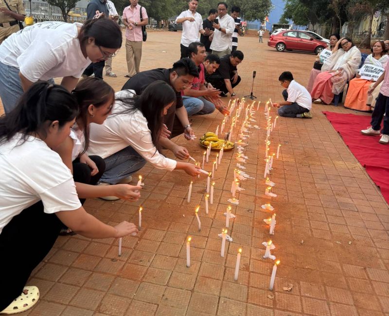 Solidarity Candlelight Vigil held in Bangalore :: May 03 2026