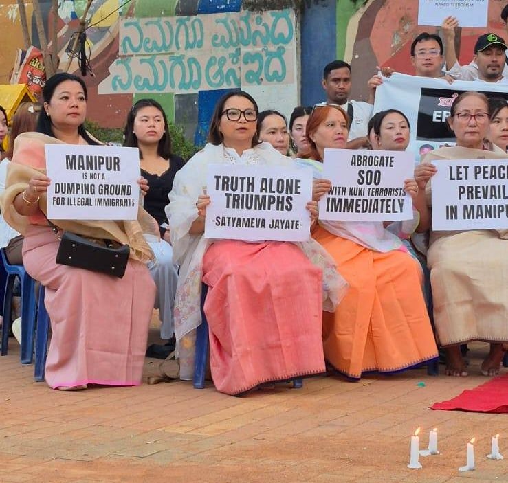 Solidarity Candlelight Vigil held in Bangalore :: May 03 2026