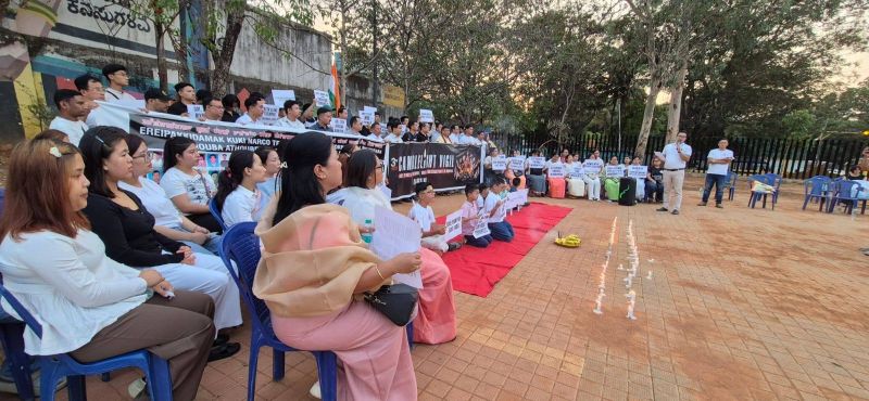 Solidarity Candlelight Vigil held in Bangalore :: May 03 2026