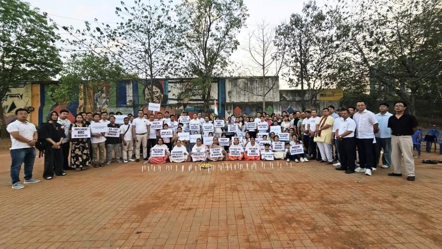 Solidarity Candlelight Vigil held in Bangalore :: May 03 2026
