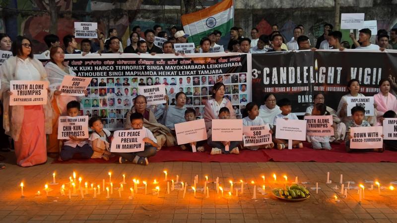 Solidarity Candlelight Vigil held in Bangalore :: May 03 2026