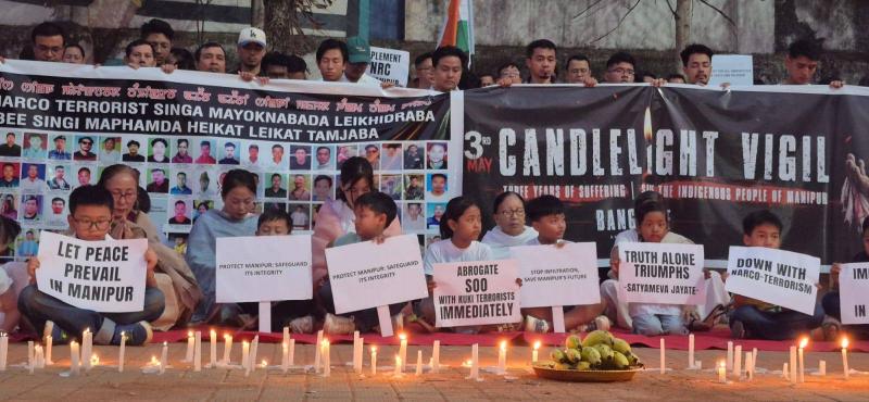 Solidarity Candlelight Vigil held in Bangalore :: May 03 2026