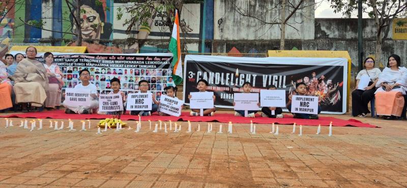 Solidarity Candlelight Vigil held in Bangalore :: May 03 2026