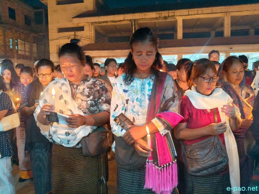 Candle Light Vigil at New checkon for the 6 Naga who were killed :: June 14 2026