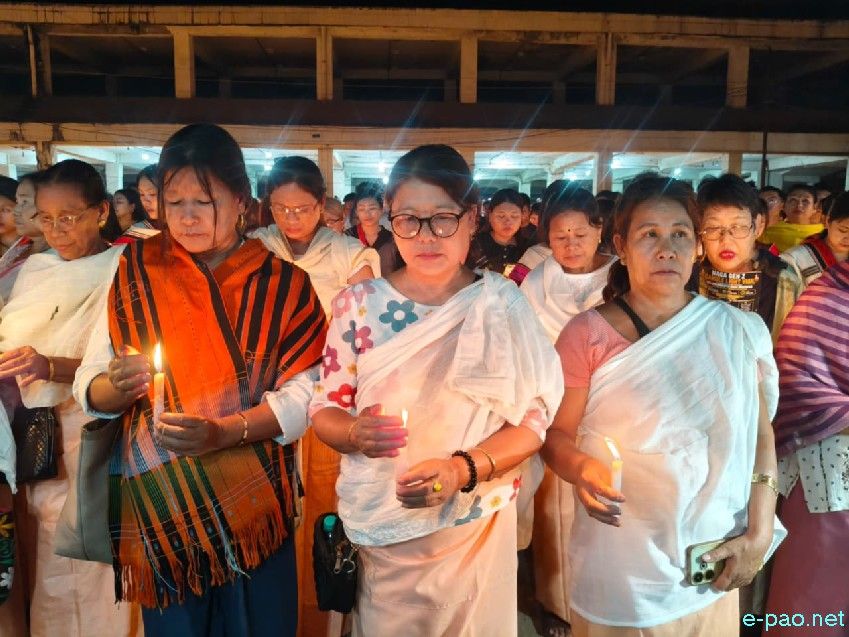 Candle Light Vigil at New checkon for the 6 Naga who were killed :: June 14 2026