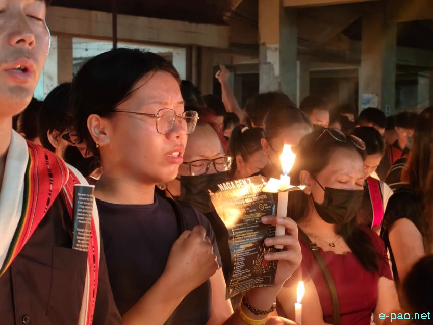 Candle Light Vigil at New checkon for the 6 Naga who were killed :: June 14 2026