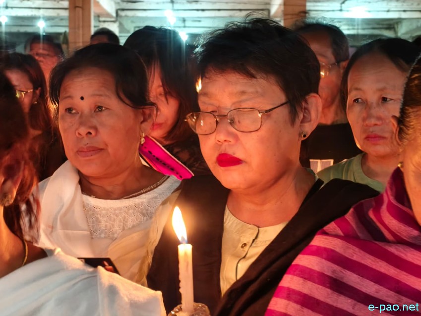 Candle Light Vigil at New checkon for the 6 Naga who were killed :: June 14 2026
