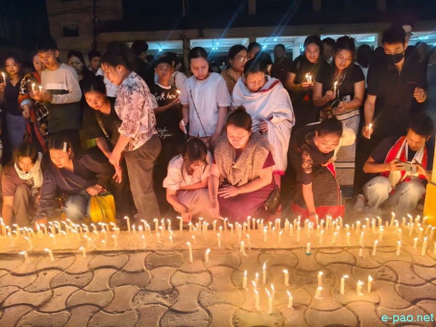 Candle Light Vigil at New checkon for the 6 Naga who were killed :: June 14 2026