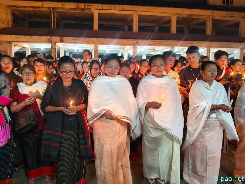 Candle Light Vigil at New checkon for the 6 Naga who were killed :: June 14 2026