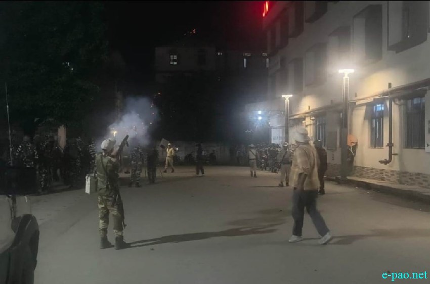 Mortal remains of 6 Naga hostages brought to JNIMS mortuary & crowd stand-off with Security Forces :: June 10 2026