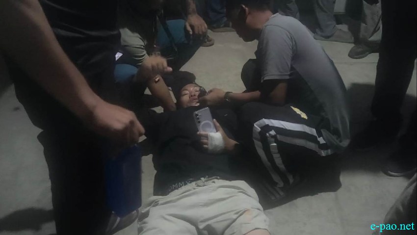 Mortal remains of 6 Naga hostages brought to JNIMS mortuary & crowd stand-off with Security Forces :: June 10 2026