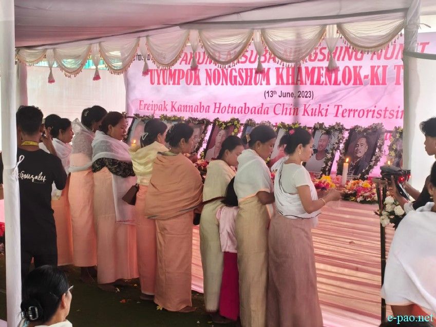 3rd anniversary of Khamenlok 'massacre' observed at Nongshum Community Hall, Imphal East :: 13th June 2026