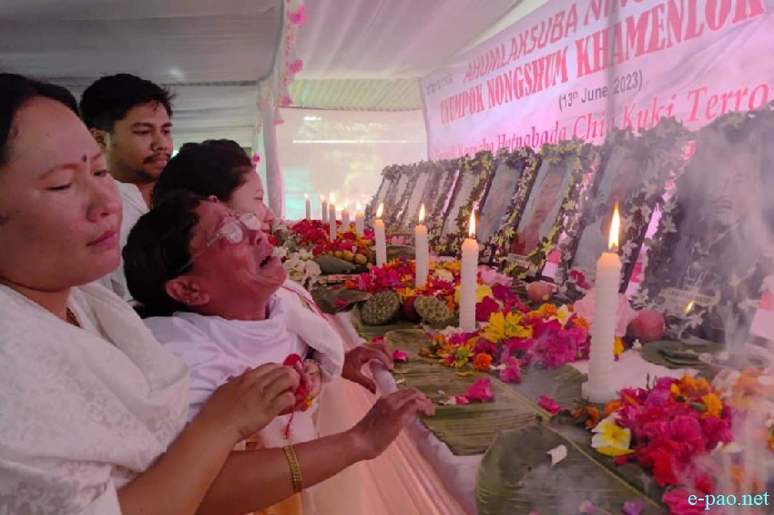 3rd anniversary of Khamenlok 'massacre' observed at Nongshum Community Hall, Imphal East :: 13th June 2026
