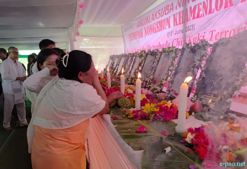 3rd anniversary of Khamenlok 'massacre' observed at Nongshum Community Hall, Imphal East :: 13th June 2026