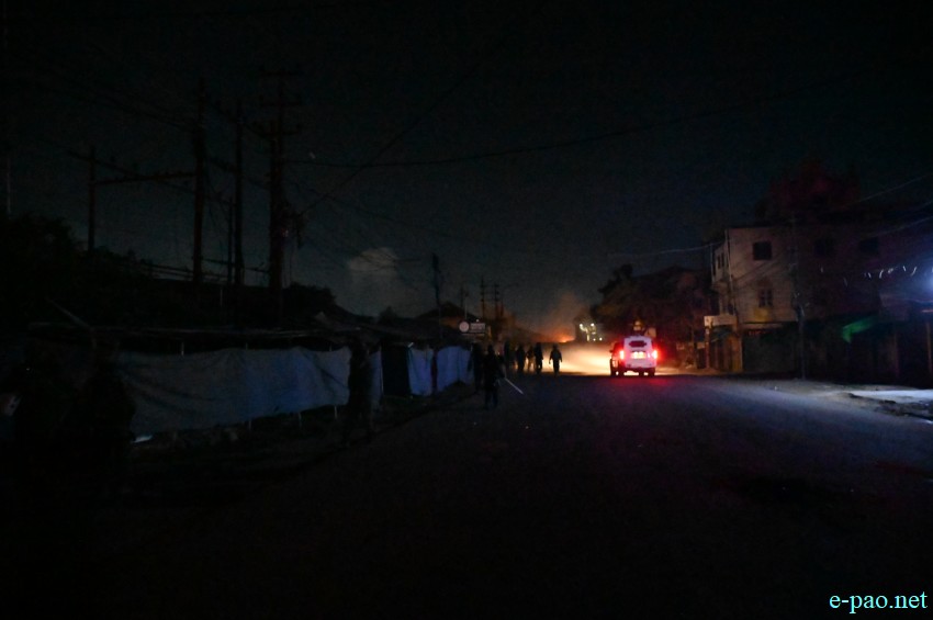 #tronglaobitragedy : Clashes between security forces and protesters at Lamlong Keithel :: 8th April 2026