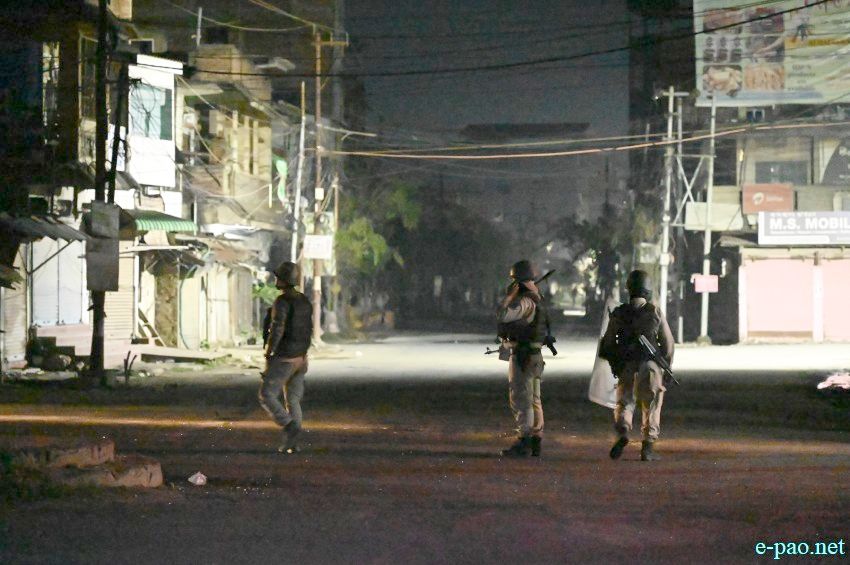 #tronglaobitragedy : Clashes between security forces and protesters at Lamlong Keithel :: 8th April 2026