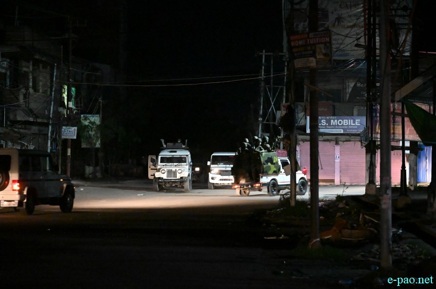 #tronglaobitragedy :  Clashes between security forces and protesters at Lamlong Keithel :: 8th April 2026