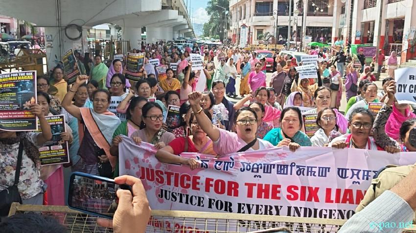 Mass Rally : Justice for the Six Liangmai Nagas, at Khwairamband Keithel :: 06 September 2026