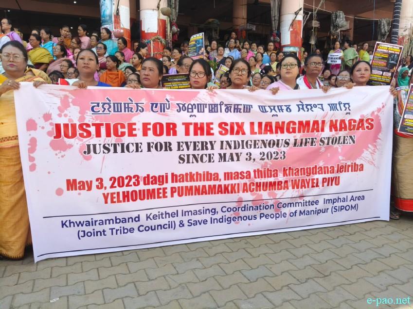 Mass Rally : Justice for the Six Liangmai Nagas, at Khwairamband Keithel :: 06 September 2026